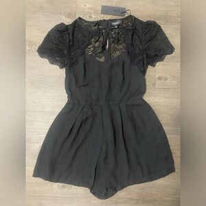 NWT Dolls Kill / Widow New Love Language Lace Romper